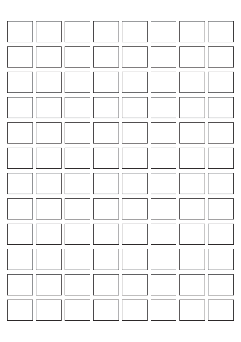 Rectangle labels 22mm x 18mm - White Paper Labels