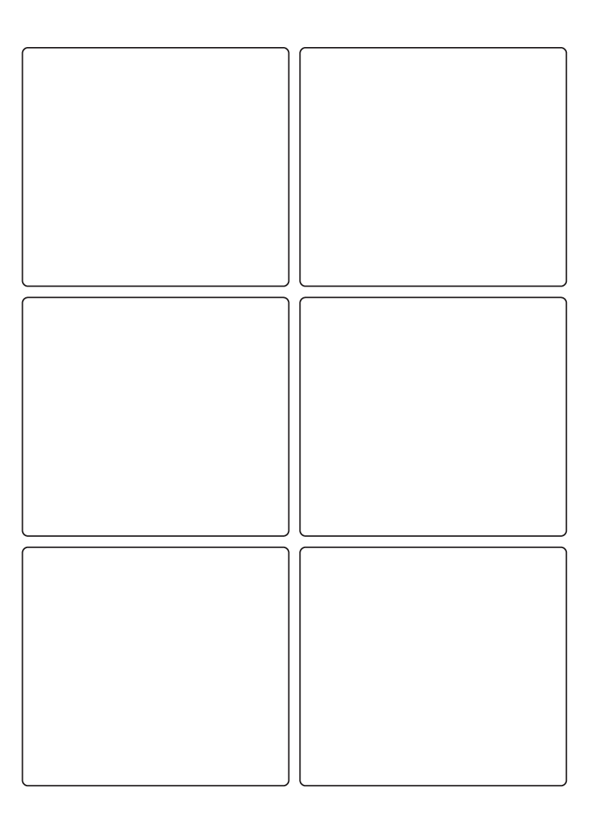 Rectangle labels 95mm x 85mm - Synthetic Labels