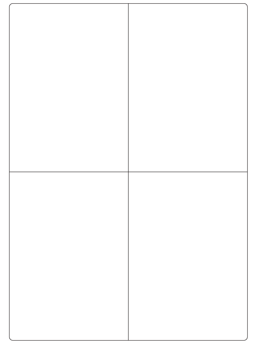 Rectangle labels 144.64mm x 102mm - White Paper Labels