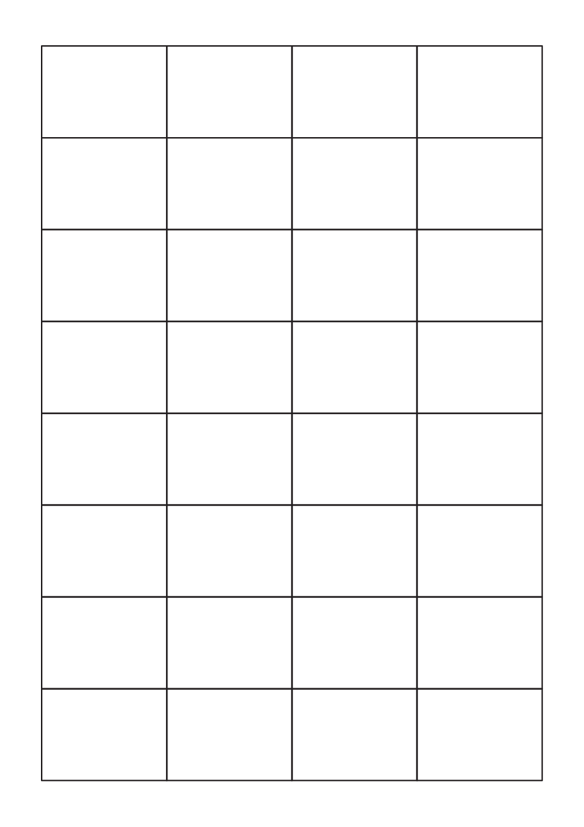 Rectangle labels 45mm x 33mm - Fluorescent Colours Paper Labels