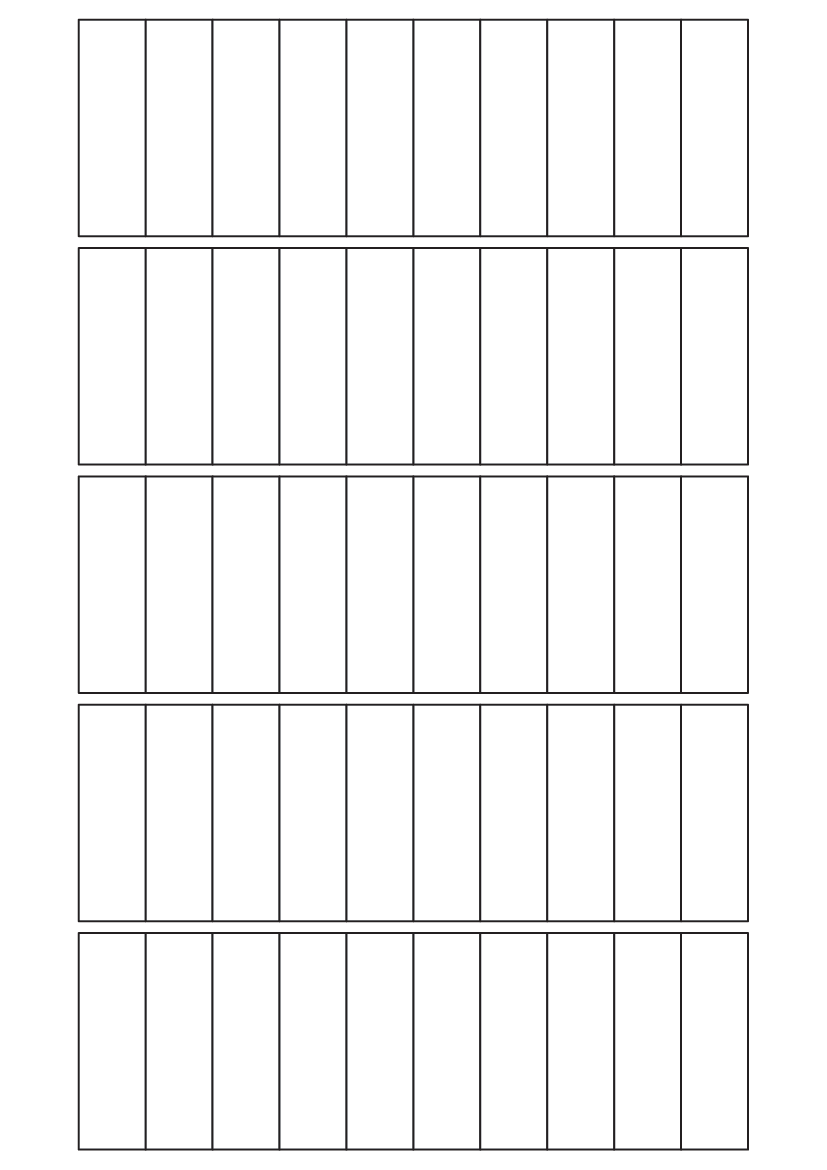 Rectangle labels 55mm x 17mm - White Paper Labels