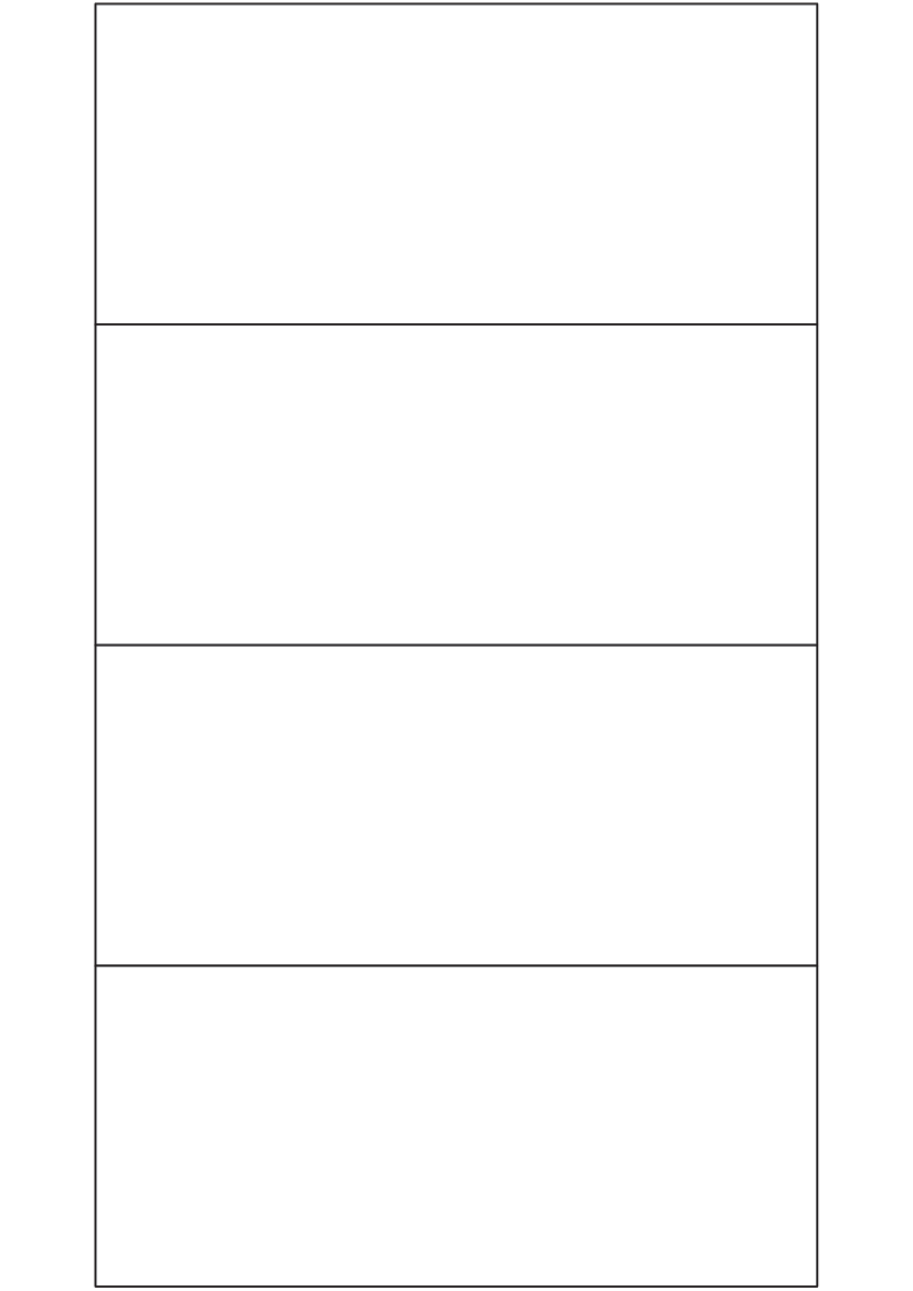 Rectangle labels 166mm x 73.82mm - White Paper Labels