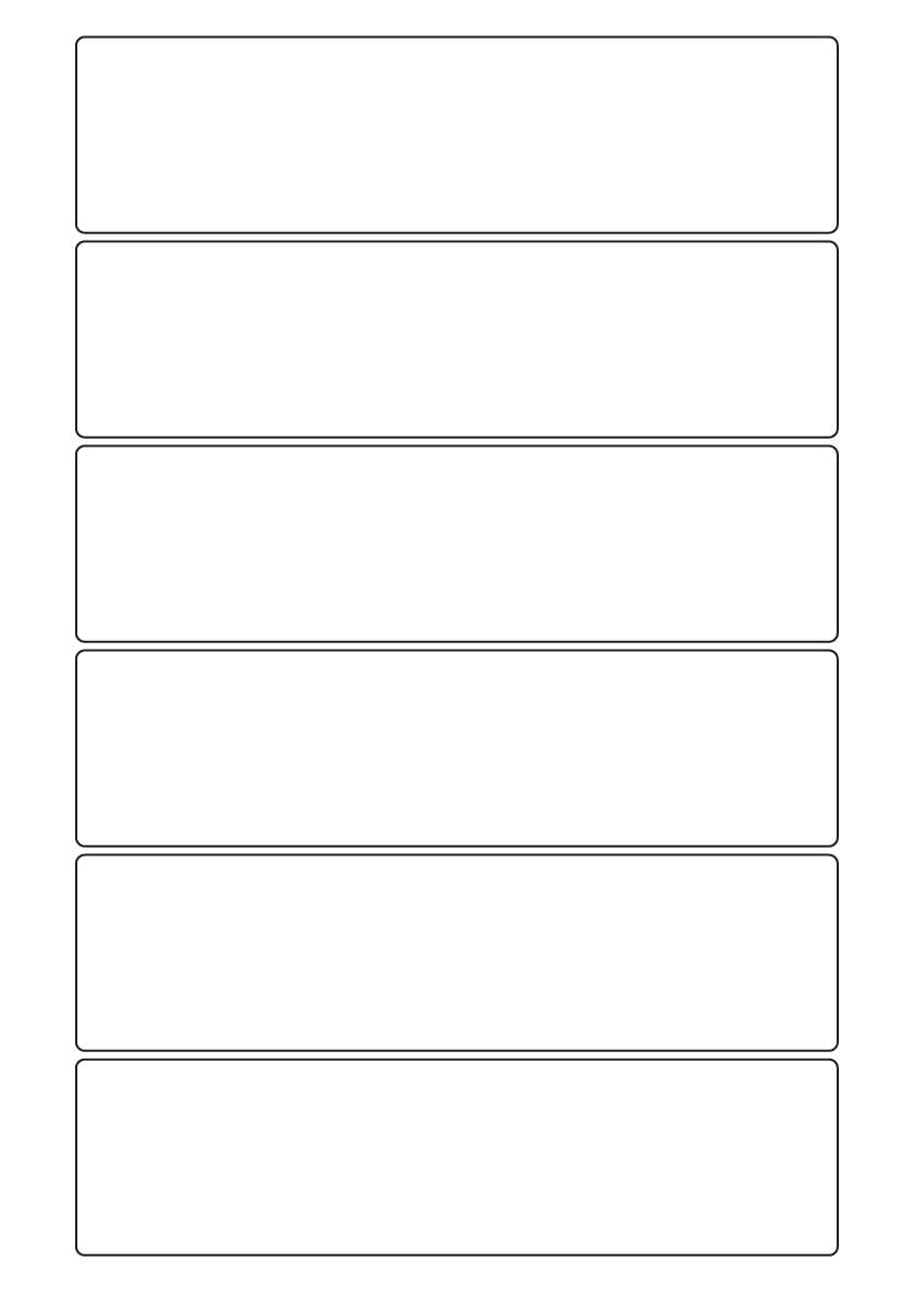 Rectangle labels 175mm x 45mm - White Paper Labels