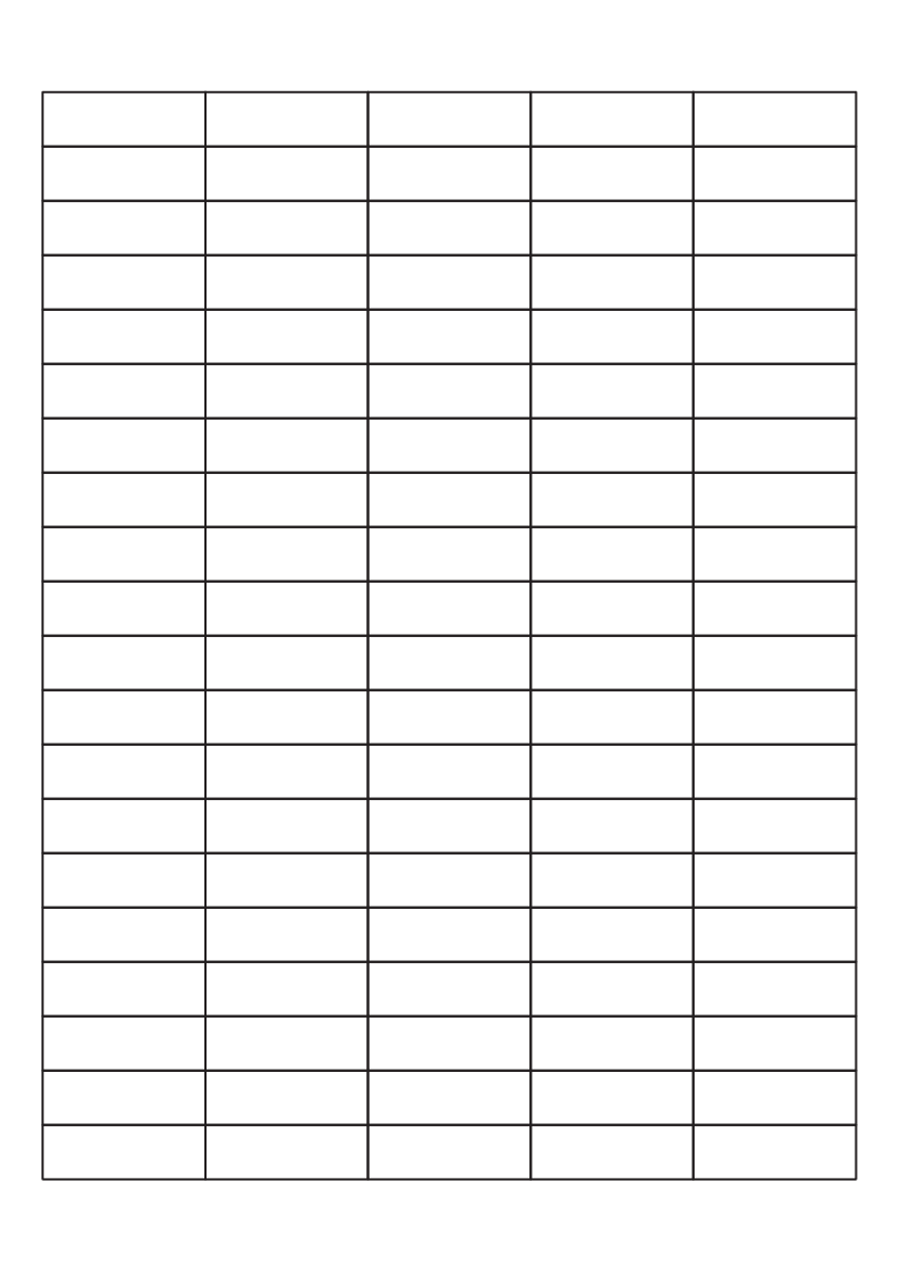 Rectangle labels 38mm x 12mm - White Paper Labels