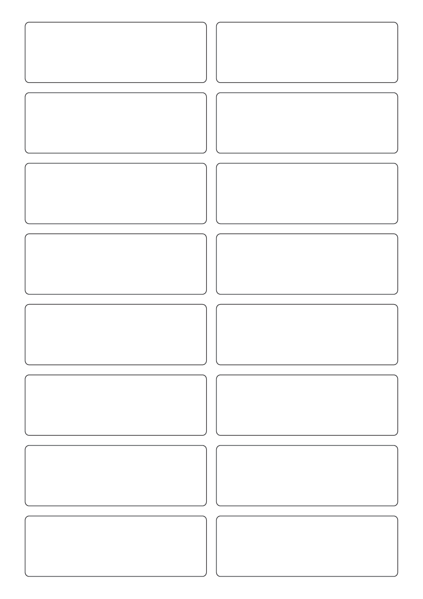 Rectangle labels 90mm x 30mm - Synthetic Labels