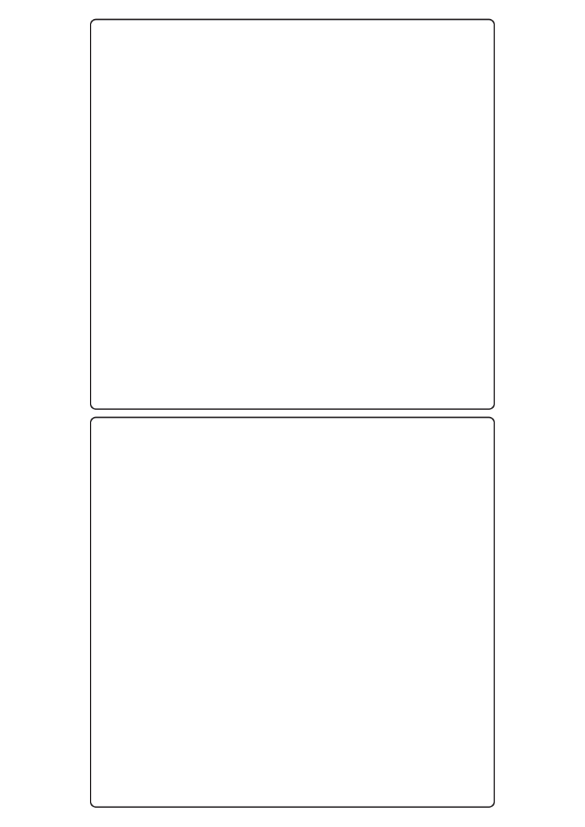 Rectangle labels 145mm x 140mm - White Paper Labels