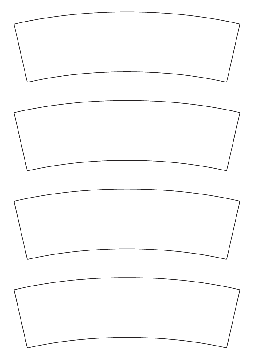 Bottle labels 186.568mm x 58.016mm - White Paper Labels