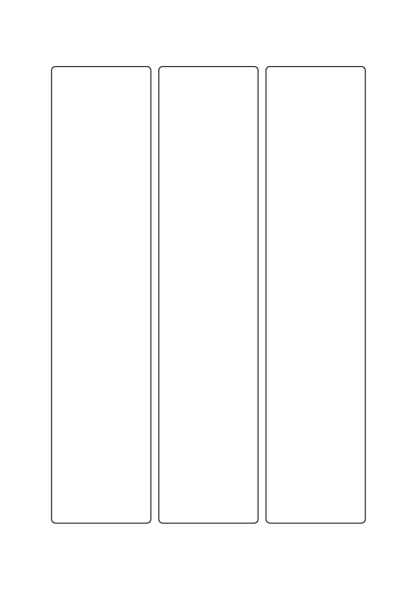 Rectangle labels 230mm x 50mm - White Paper Labels
