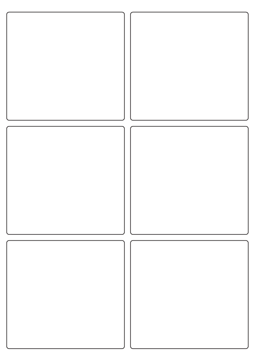 Rectangle Labels 97 mm x 89 mm - Speciality Paper Labels