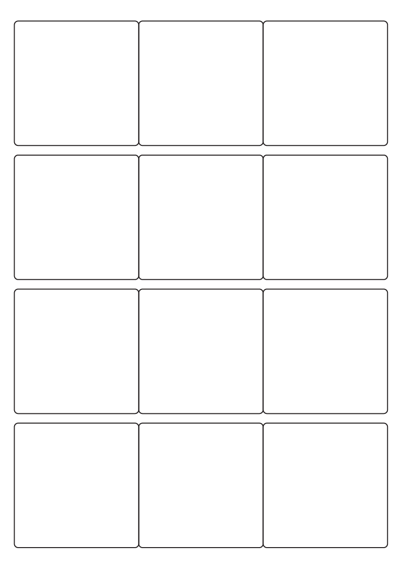 Square Labels 65 mm x 65 mm - Speciality Paper Labels