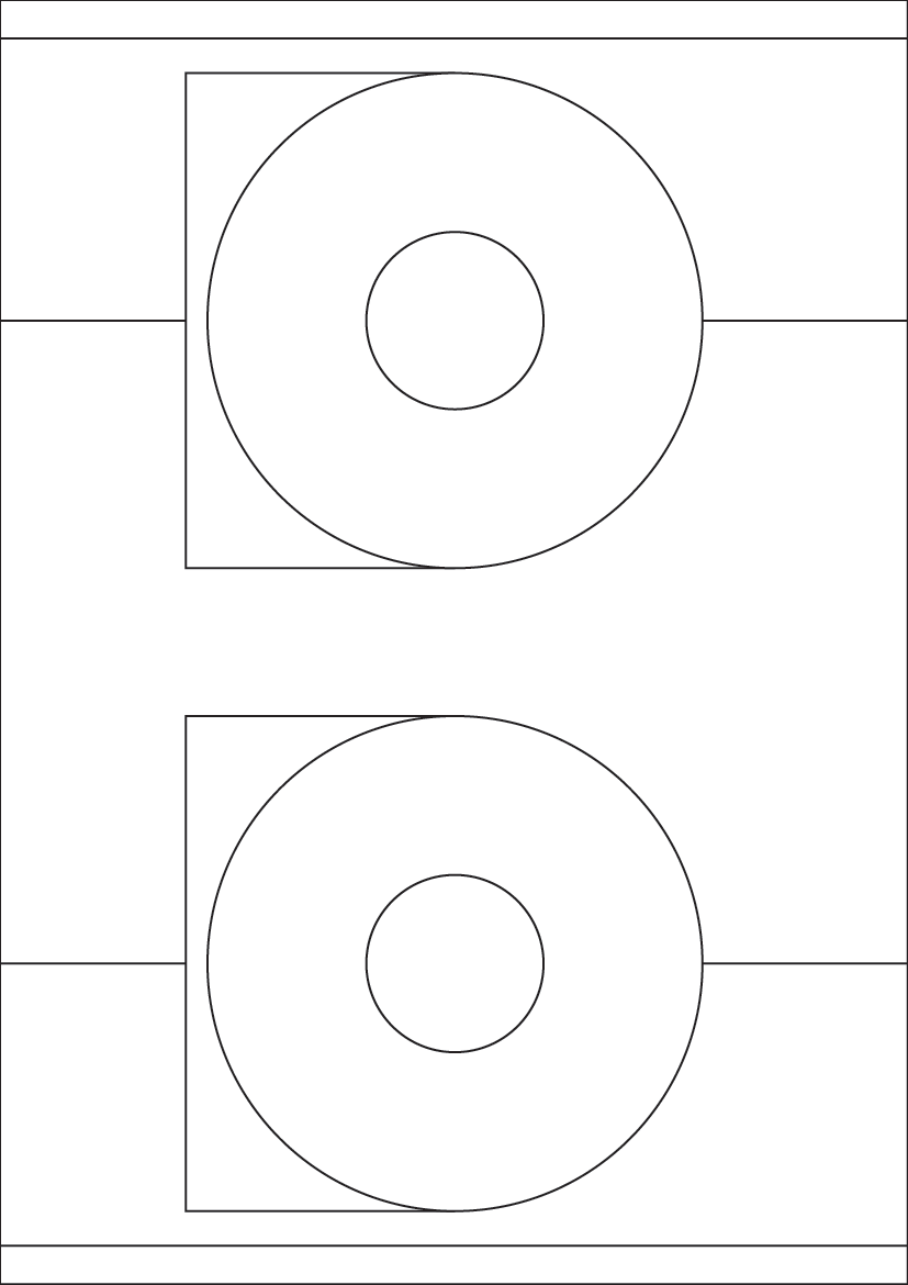 CD/DVD Labels - White Paper Labels - Brand Compatible