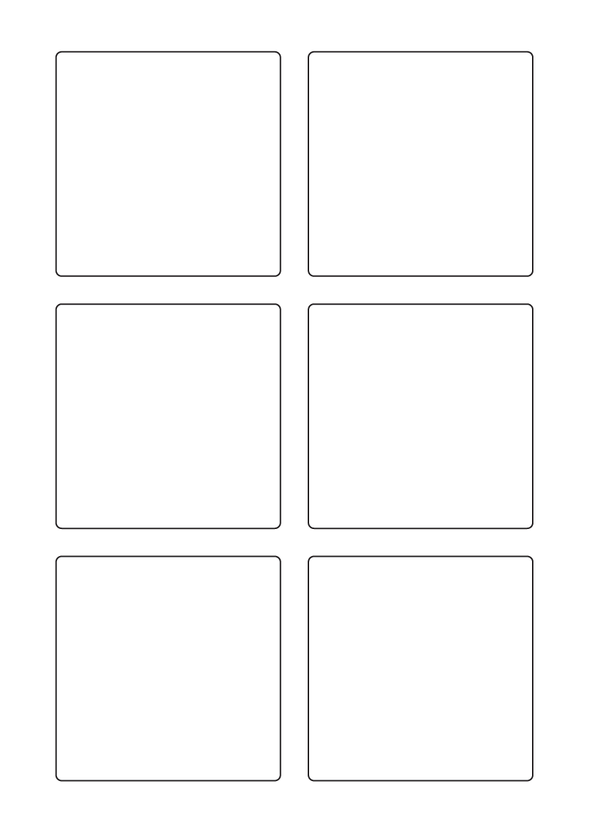 Rectangle Label 80 mm x 80 mm - Speciality Paper Labels