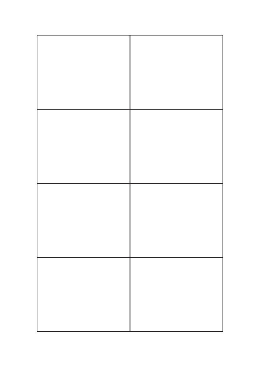 Rectangle Labels 75 mm x 60 mm - White Paper Labels