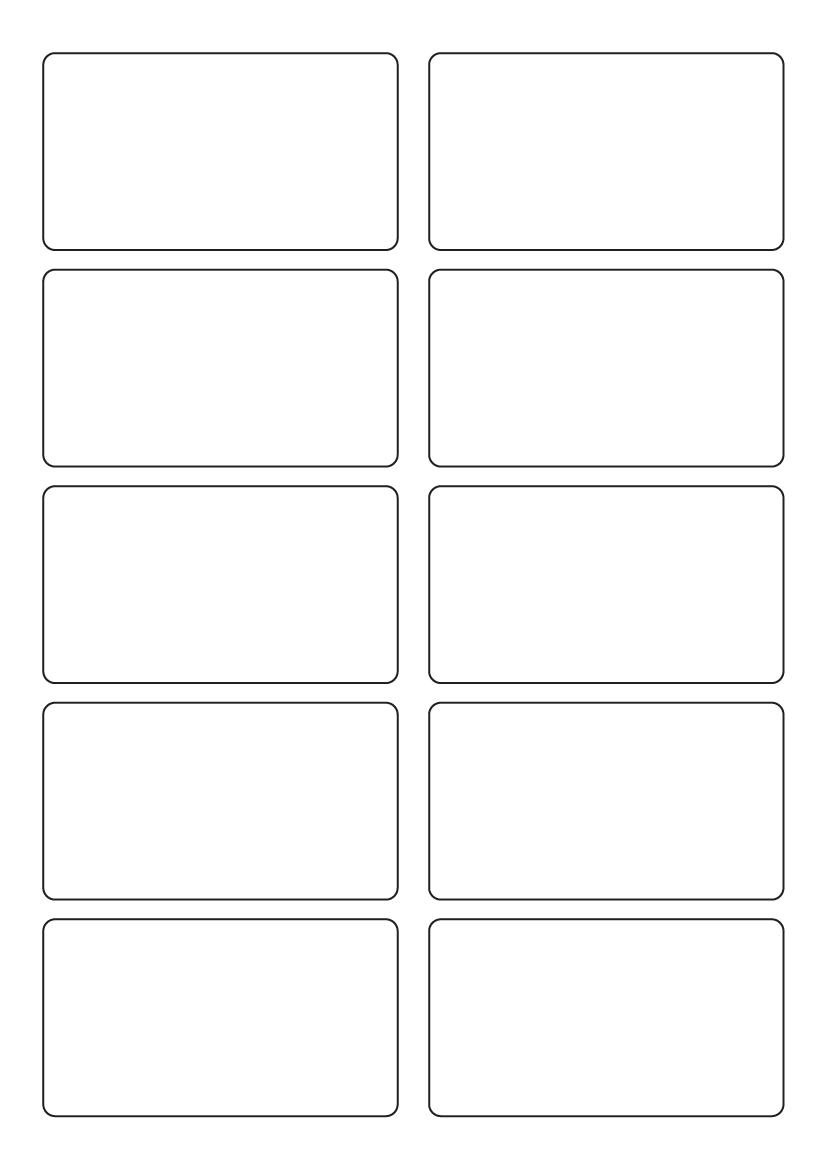 Rectangle Labels 90mm x 50mm - Speciality Paper Labels