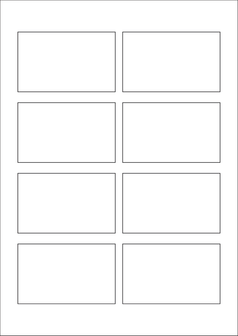 Rectangle Labels 86mm x 52.9mm - Speciality Paper Labels