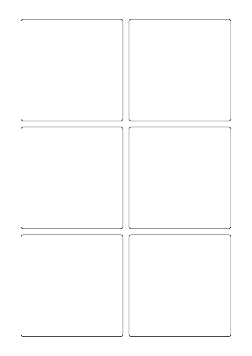 Rectangle Labels 85mm x 85mm - Synthetic Labels