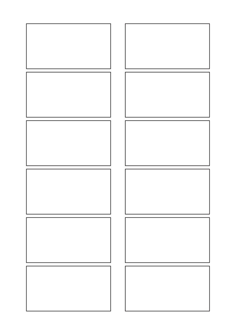 Rectangle Labels 75mm x 40mm - White Paper Labels