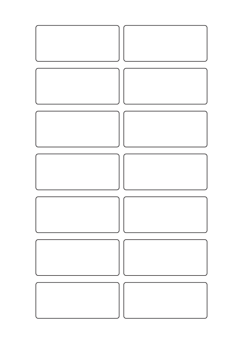 Rectangle Labels 72mm x 31mm - Speciality Paper Labels