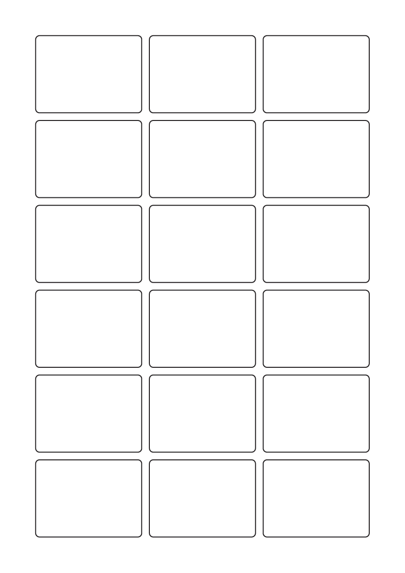 Rectangle Labels 55mm x 40mm - Speciality Paper Labels