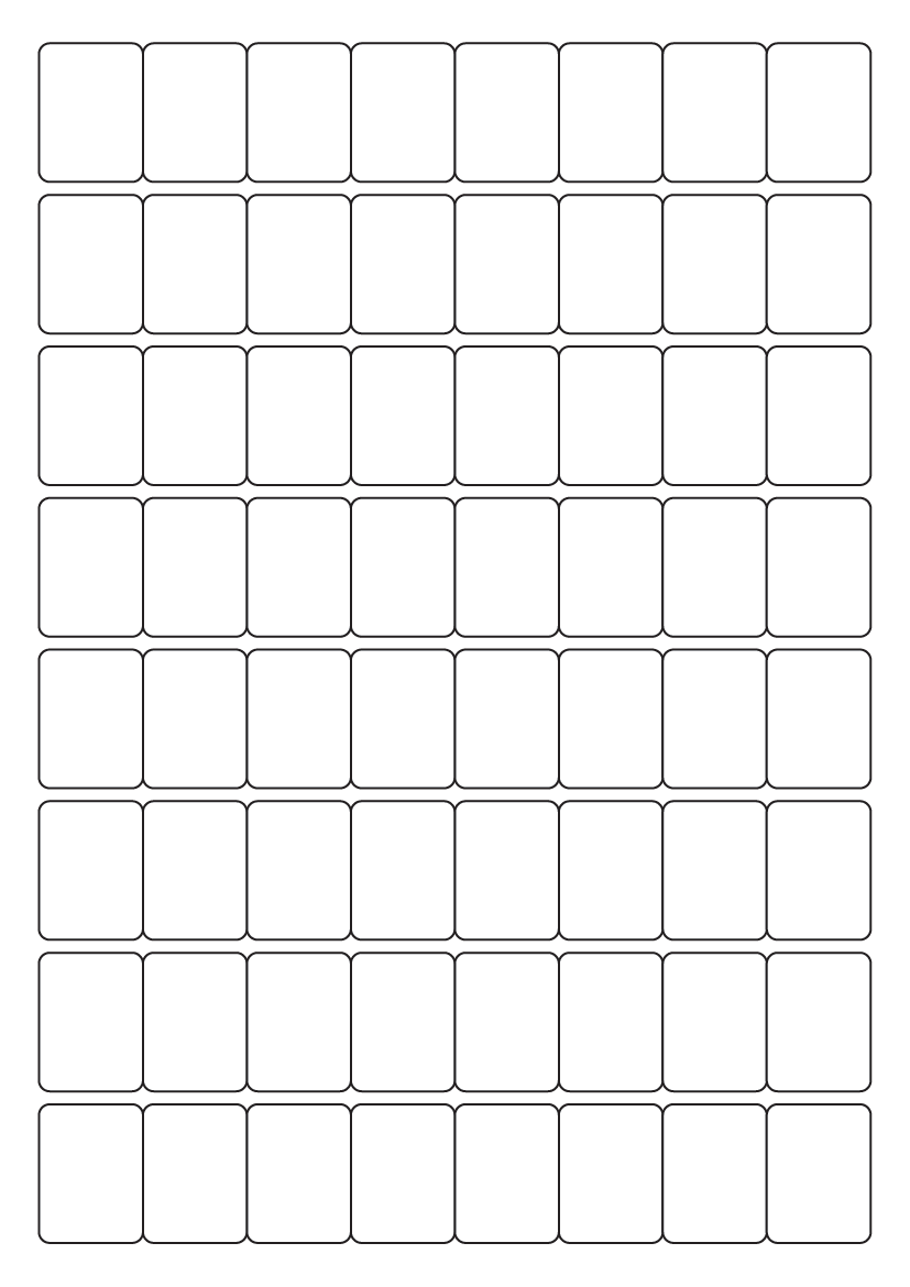 Rectangle Labels 32mm x 24mm - Speciality Paper Labels