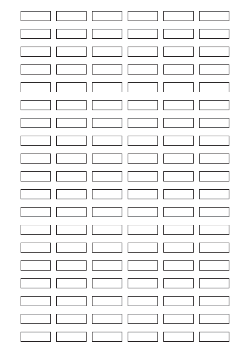 Rectangle Labels 25mm x 8mm - Speciality Paper Labels