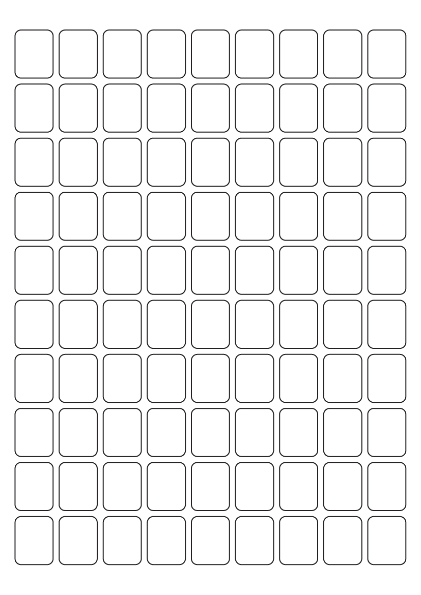 Rectangle Labels 24mm x 19mm - Speciality Paper Labels
