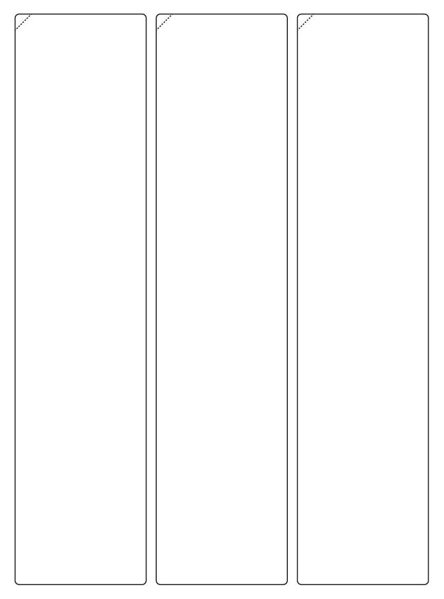 Security labels 283mm x 65mm - White Paper Labels