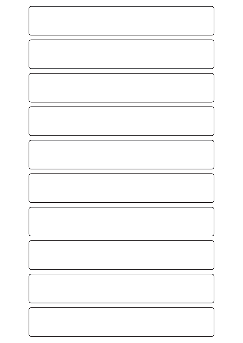 Rectangle labels 160mm x 25mm - White Paper Labels