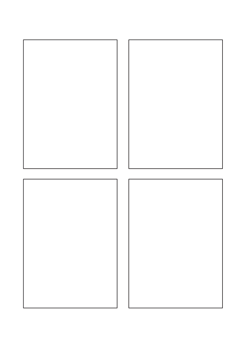 Rectangle labels 110mm x 80mm - White Paper Labels