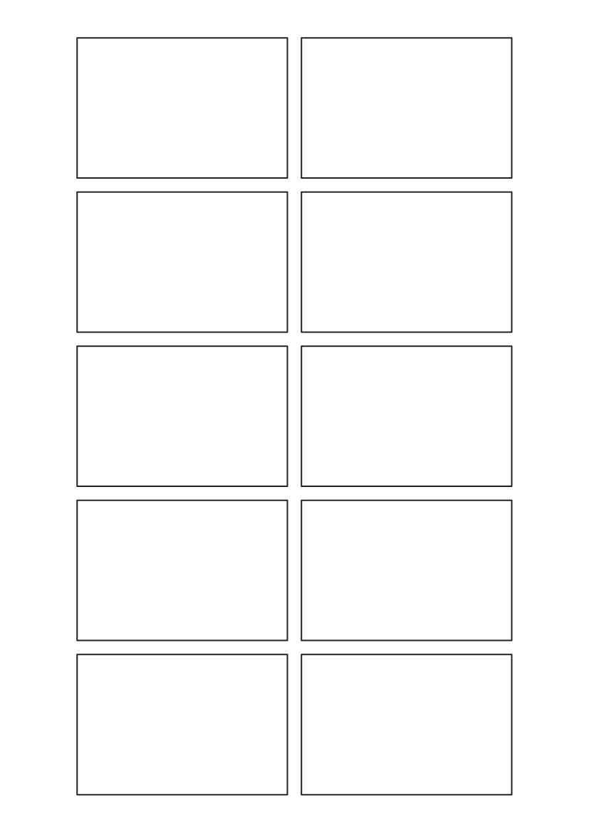 Rectangle labels 75mm x 50mm - Solid Colours Paper Labels