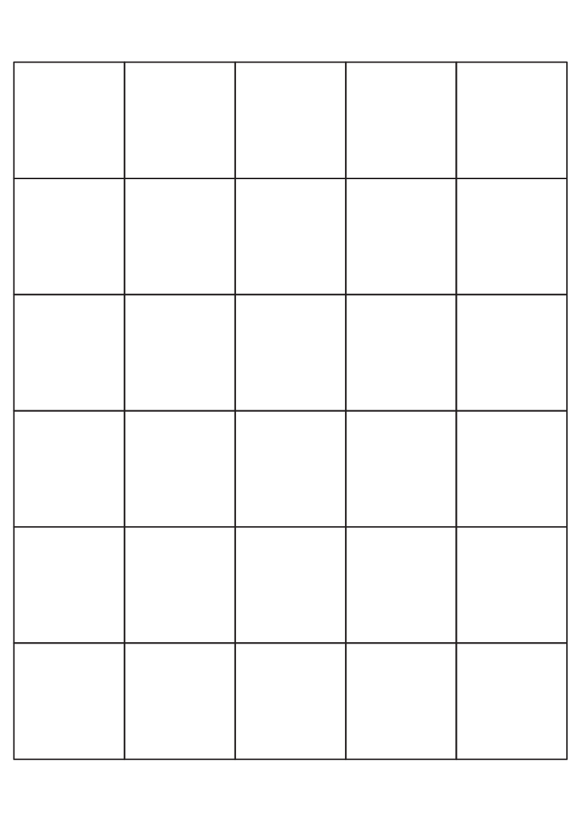 Rectangle labels 42mm x 40mm - Fluorescent Colours Paper Labels