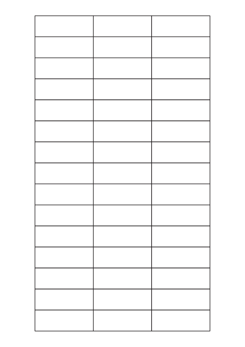 Rectangle labels 50mm x 18mm - White Paper Labels