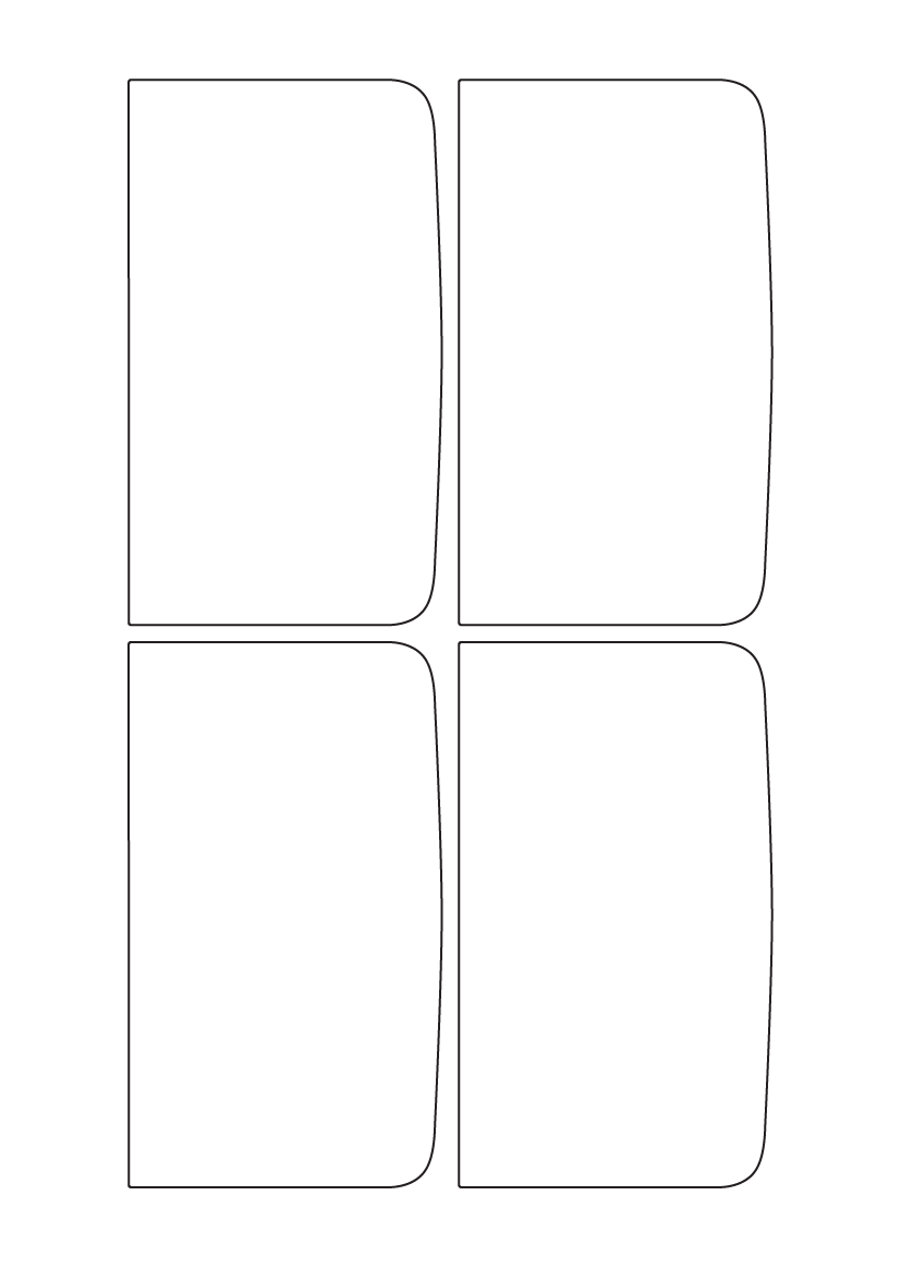 Bottle labels 127mm x 73mm - White Paper Labels