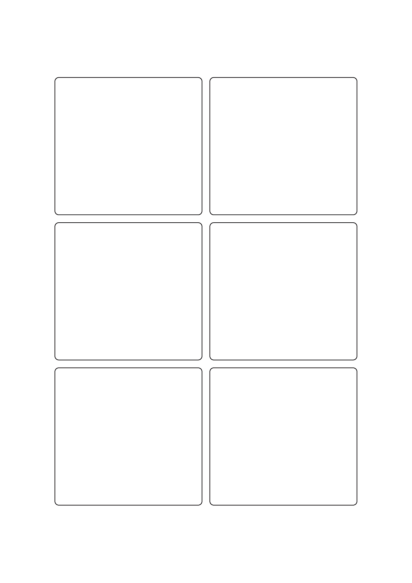 Rectangle labels 75mm x 70mm - Solid Colours Paper Labels