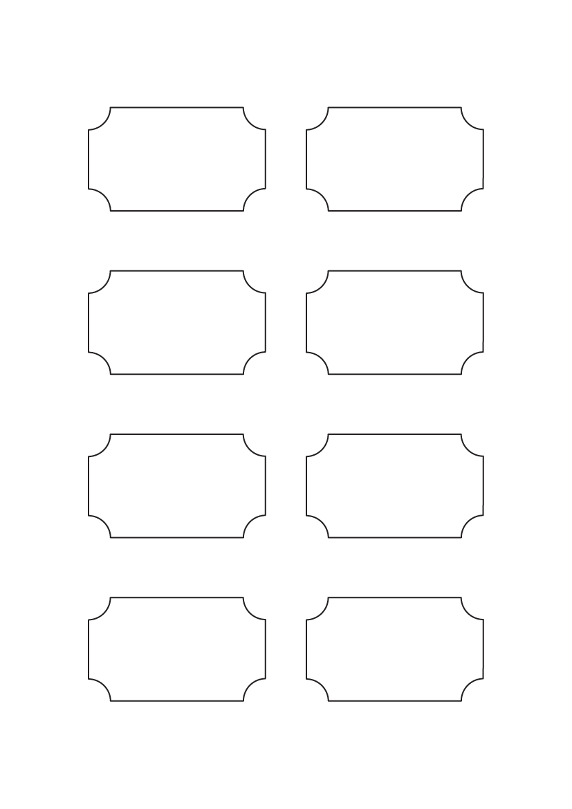 Ticket labels 65mm x 38mm - Speciality Paper Labels Ticket labels 65mm x 38mm - Speciality Paper Labels