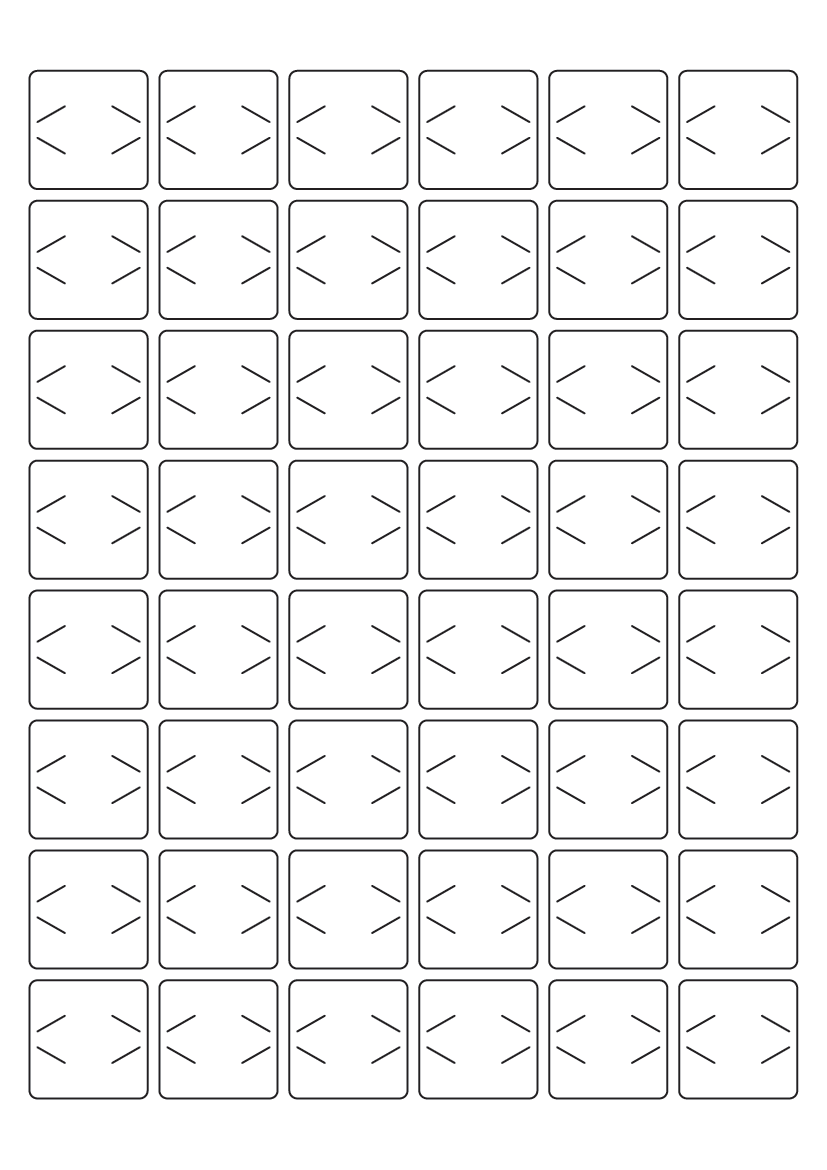 Tamperproof Square White Paper Label 30mm x 30mm