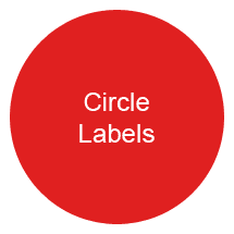 Circle Labels - Narrow