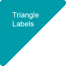 Triangle Labels - Narrow