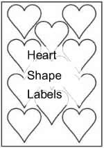 Heart Labels Heart Labels