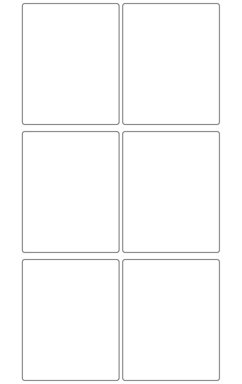 Rectangle Labels 80mm x 100mm - 1320 labels per roll