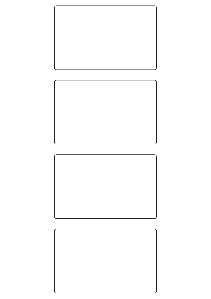 Rectangle Labels 102mm x 64mm - 950 labels per roll