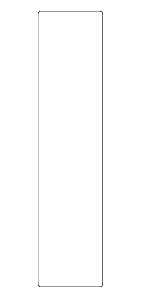Rectangle Labels 55mm x 235mm - 280 labels per roll