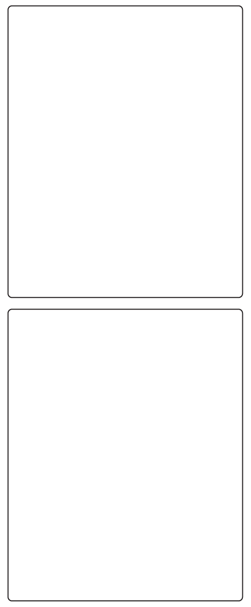 Rectangle Labels 117mm x 145mm - 460 labels per roll