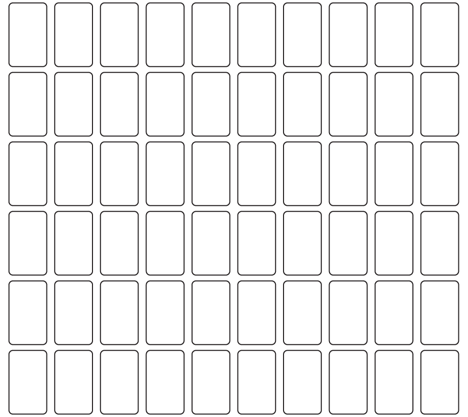 Rectangle Labels 19mm x 32mm - 20040 labels per roll