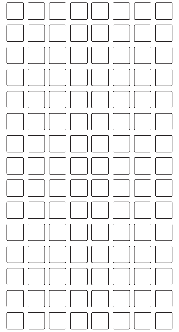 Rectangle Labels 15mm x 15mm - 28450 labels per roll