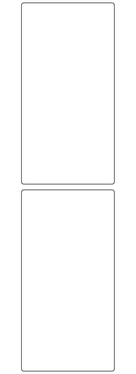 Rectangle Labels 82mm x 160mm - 420 labels per roll