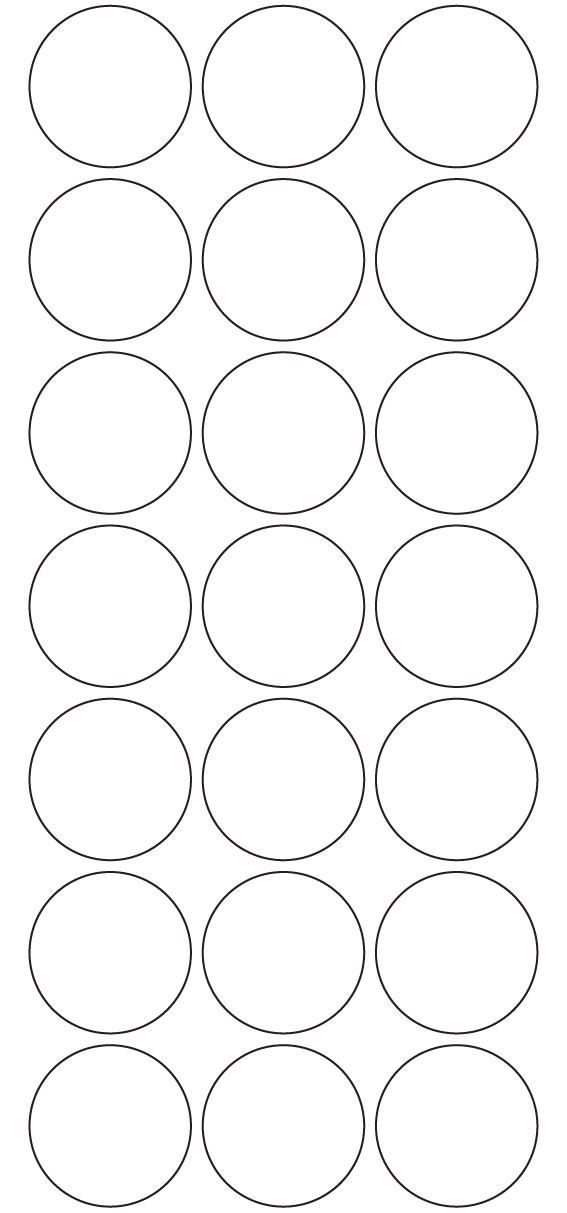 Circle Labels 41mm dia - 4770 labels per roll Circle Labels 41mm dia - 4770 labels per roll