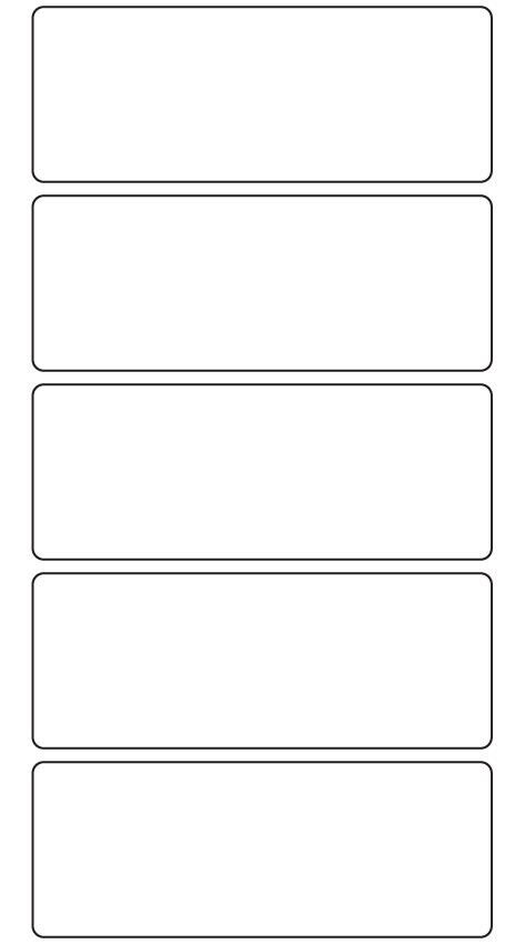 Rectangle Labels 105mm x 40mm - 1620 labels per roll