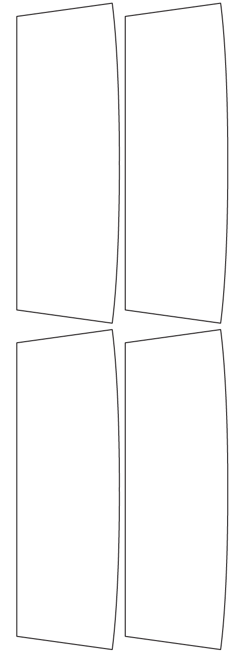 Bottle Labels 52.404mm x 163.441mm - 840 labels per roll Bottle Labels 52.404mm x 163.441mm - 840 labels per roll