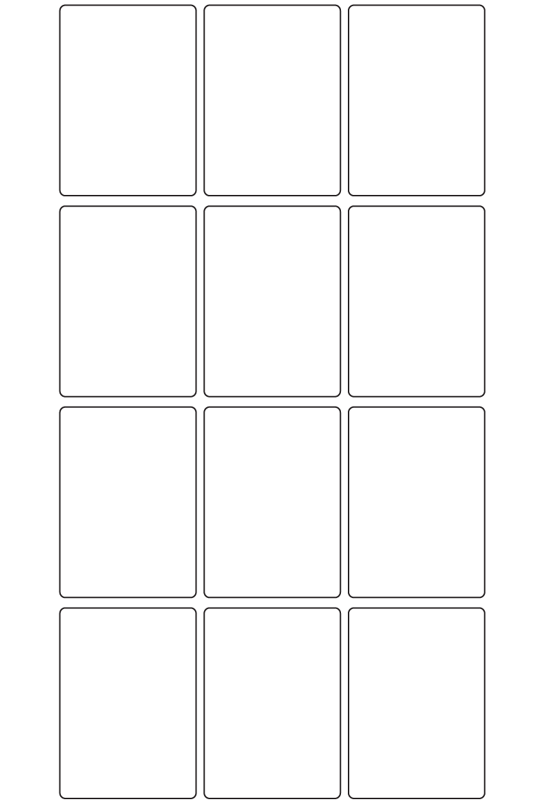 Rectangle Labels 50mm x 70mm - 2840 labels per roll